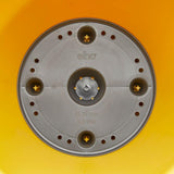 elho Loft Urban Round 40 - Udendørs urtepotter - 100% genbrugsplast - Ø 38,5 x H 35,3 cm - Gul/Ocher