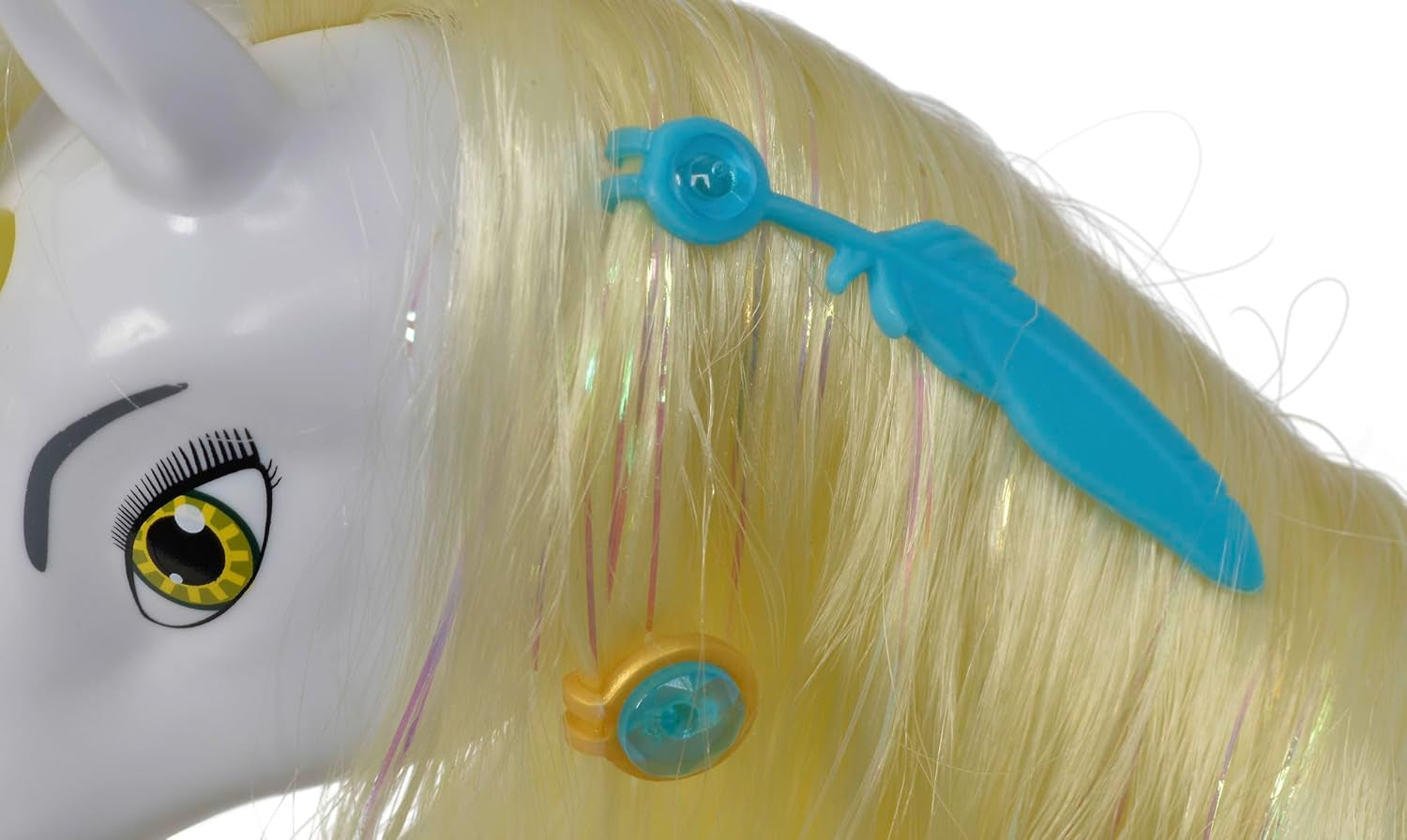 Simba 109480093 - Mia og Mig Enhjørning Onchao, med bevægelige vinger, hårnåle, stylingbørste, legetøjshest, pony, Centopia, 3+ år, lyserød