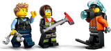 LEGO City kombisæt med helikopter, løvebil og ubåd og 3 minifigurer - Bygbare legetøjskøretøjer til drenge og piger fra 7 år - Fødselsdags- og feriegave 60462 Byggesæt Besuche den LEGO-Store