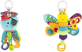 Lamaze legetøj til babyer Kaptajn Calamari piratblæksprutten Clip & Go - højkvalitets legetøj til småbørn - fra 0 måneder & Freddie the firefly Clip & Go - højkvalitets legetøj til småbørn Bebe Naty Shop Toys Standard titel