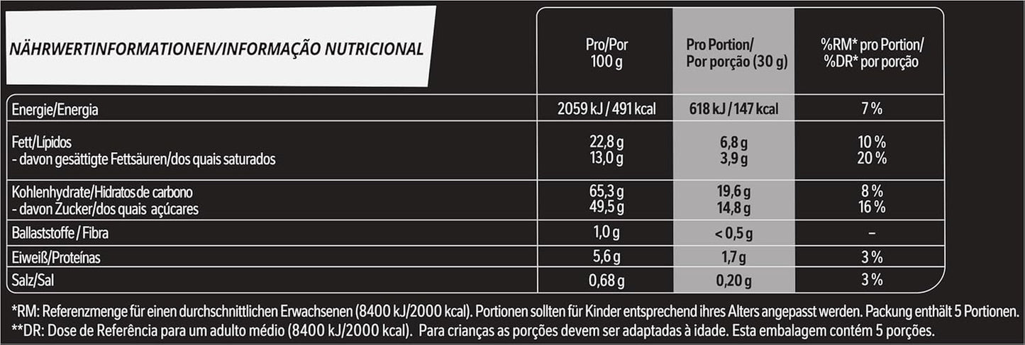 LION Black & White chokoladebar, en snack med en intens smag, sprød chokolade og sprøde chips, browniefyld, en unik læskende oplevelse, 1 pakke (5 x 30g)