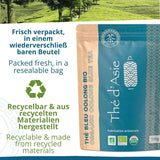Khla - Økologisk Oolong Te 100 G - Blå te - Naturlig løs te - Økologisk asiatisk te - Løs og skåret - Urtete og infusionste - Fra Kina