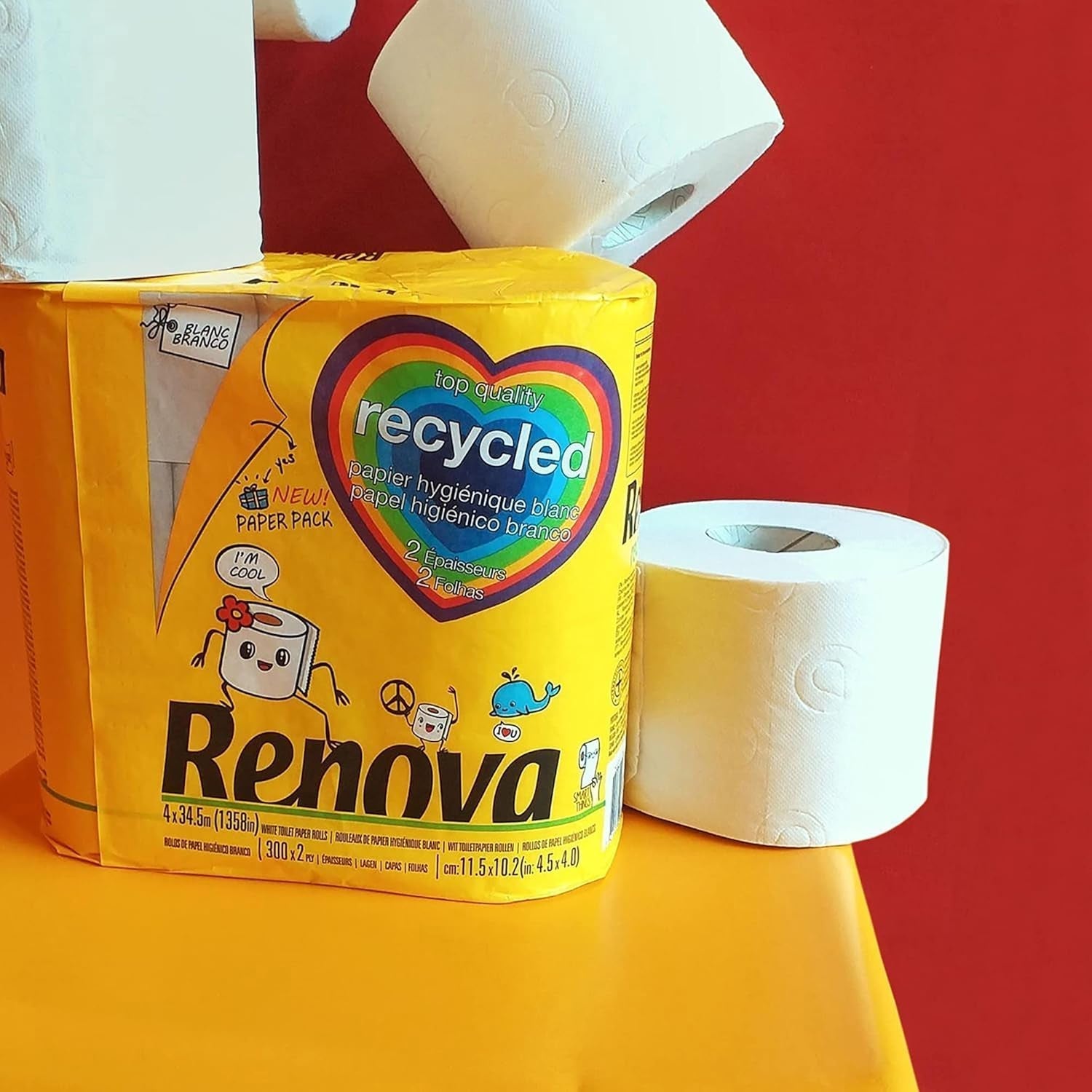 Renova toiletpapir - 1 stk
