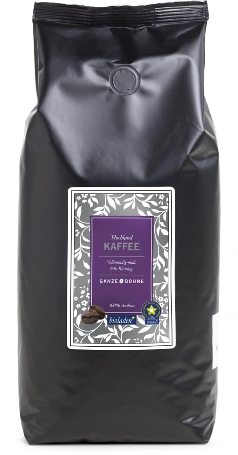 Highland helbønne kaffe 6 x 1 kg