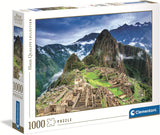 Clementoni 39604 Machu Picchu - 1000 brikker puslespil fra 9 år gammelt Farverigt puslespil til voksne med dristige farver Færdighedsspil for hele familien God gaveidé puslespil Naty Shop Standardtitel