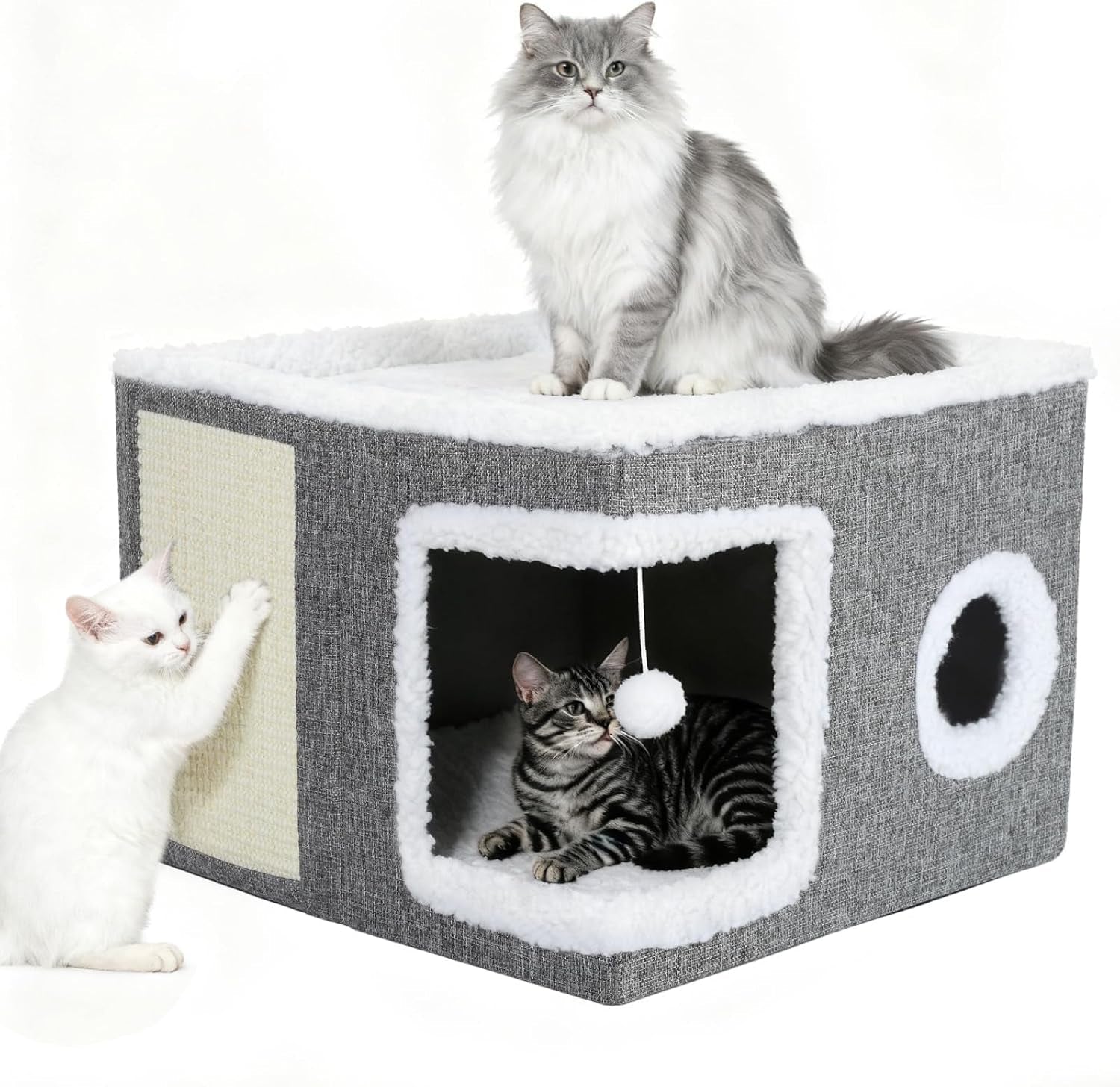 Tæpper og møbler, kæledyr, huler og huse, katte, senge til katte, katte - senge, madrasser