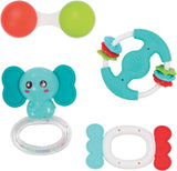 LUDI - Planet Bell - Babylegetøj - Fra 3 måneder - Levende farver, forskellige teksturer og original form - Fremmer finmotorik og fingerfærdighed Bebe Naty Shop 4 ranglelegetøj