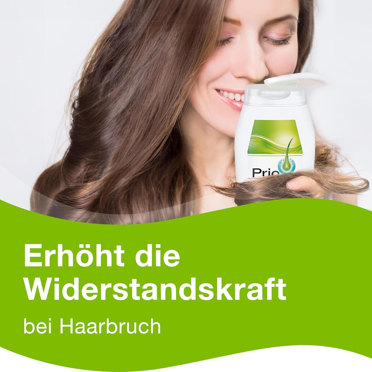 Priorin Shampoo - hårstyrkende shampoo - ekstra pleje til svagt, tyndt hår - uden parabener og farvestoffer - 1 x 200 ml Hårpleje Naty Shop