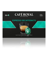 Espresso Forte 50 Pads til professionel Nespresso Machine - 7/10 Intensity - UTZ-zertifiziert & Espresso Decaffeinato 50 Pads til professionel Nespresso Machine - 7/10 Intensity