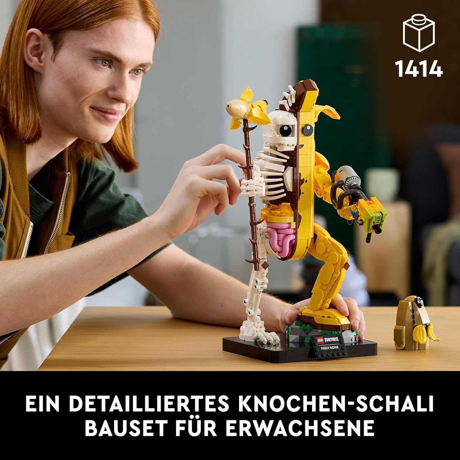 LEGO Fortnite bone shali - Inklusiv aruncător de vopsea și târnăcop pentru bătut boluri - Obiect de colecție pentru fanii jocurilor video - Set de konstruktion pentru adulți ca decor pentru bătut boluri - Se 7 eller konstruktion 2072 LEGO-Store