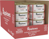Applaws Premium naturligt vådfoder til katte, kylling med and i suppe, dåse 70 g (24x70 g)