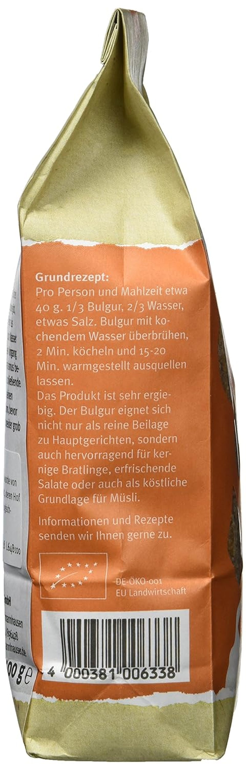 Økologisk boghvede Bulgur 6-pak (6 x 500 g)