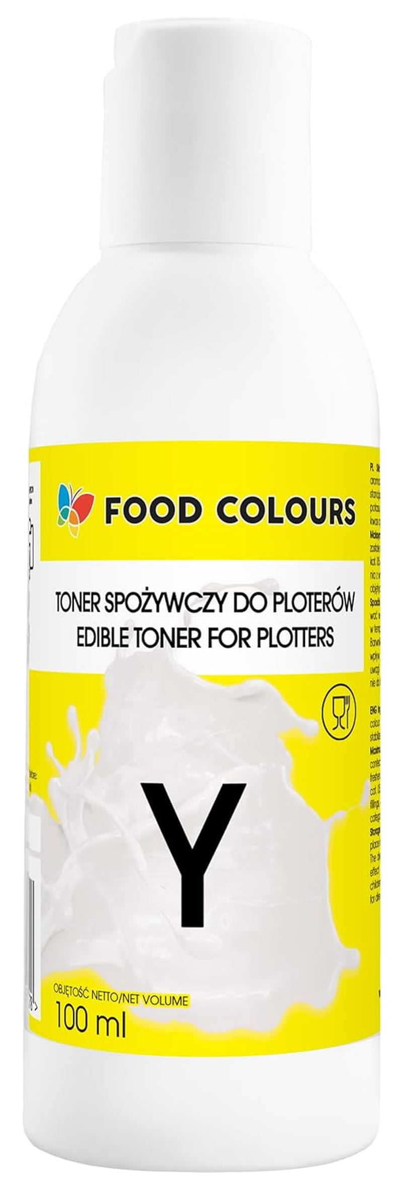 Madfarvesæt med spiselig blæk til plottere 6 x 100 ml | Lys cyan | Cyan | Lys magenta | | Magenta | Gul | Sort | Spiselig tryk, wafer papir trykning, dekorativ kage topping