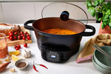 Multicooker Russell Hobbs 6,5L, digitalt display, 8 tilberedningsfunktioner Slow Cooker Naty Shop