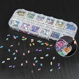 Nail Rhinestones med prikkeværktøj, 3D-negledekoration, negleglitterstensæt, neglekunstglitter, negletilbehør Negledesign med pincet