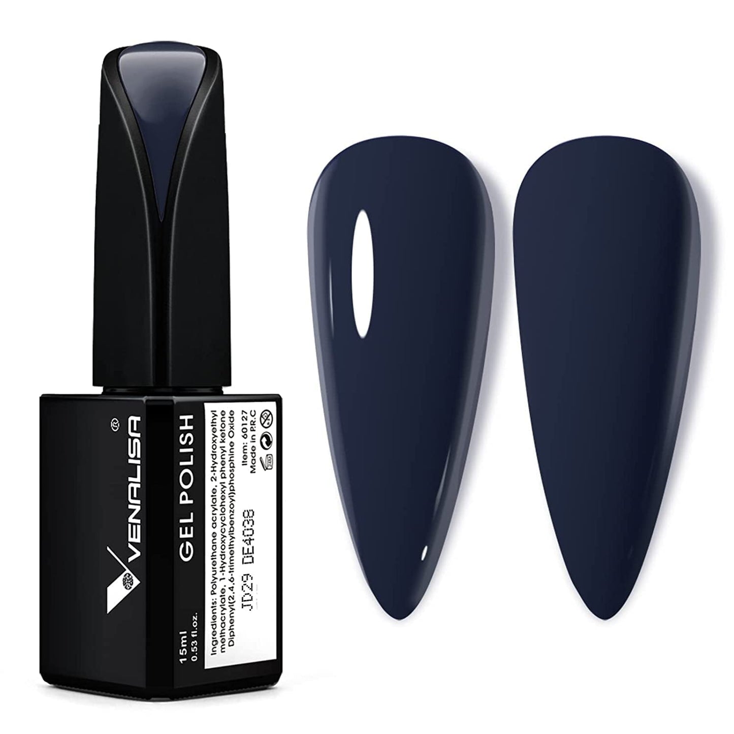 VENALISA Coral Orange UV Neglelak 15ml Gel Neglelak Til UV Neglelampe Transparent Coral Orange Gel Neglelak Modeller til DIY Negle Design