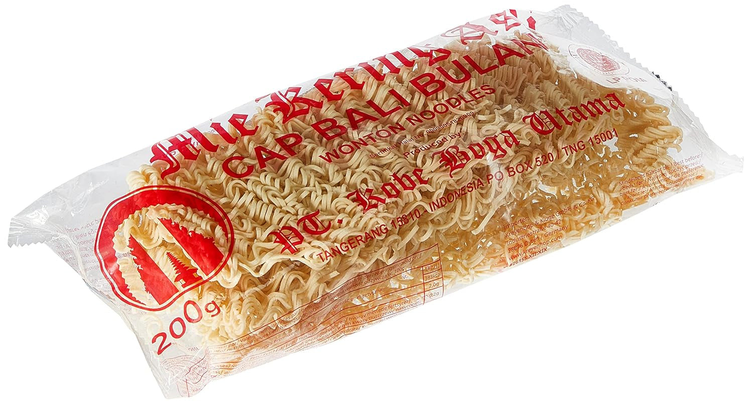 Mie Kering Asli Wonton nudler, 200 g