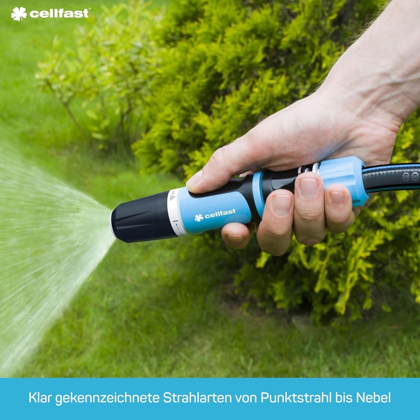 CELLFAST Rengøringssprøjte Rengøringslanser Havesprinkler Plænesprinkler Blomster Planter Safetouch ENERGO system