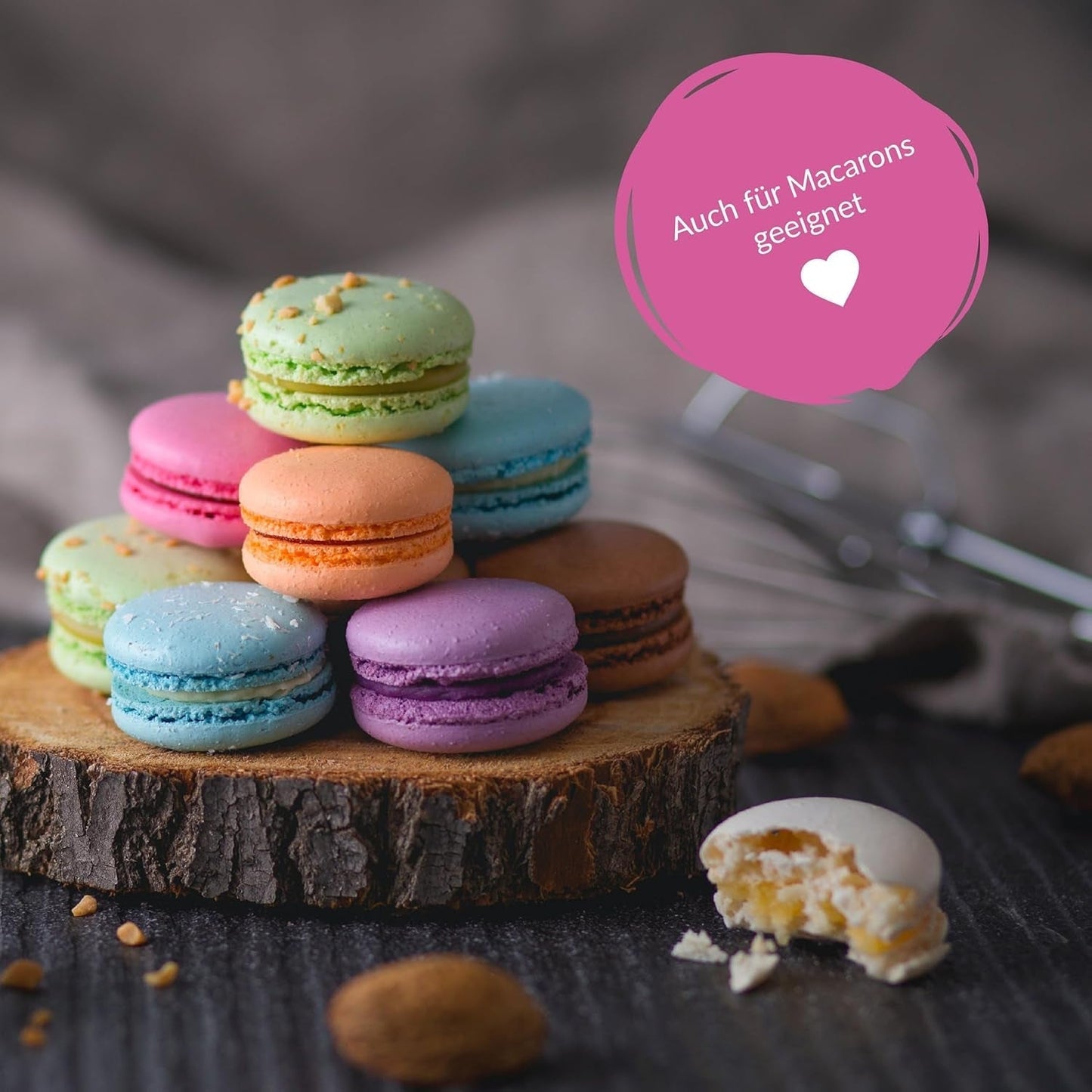 Goodbake Pink Food Coloring (11ml) - Intens Food Coloring - Meget koncentreret farve - Til farvning af kager, fondant, smørcreme, drinks, slim og mange andre ting. 100% vegansk