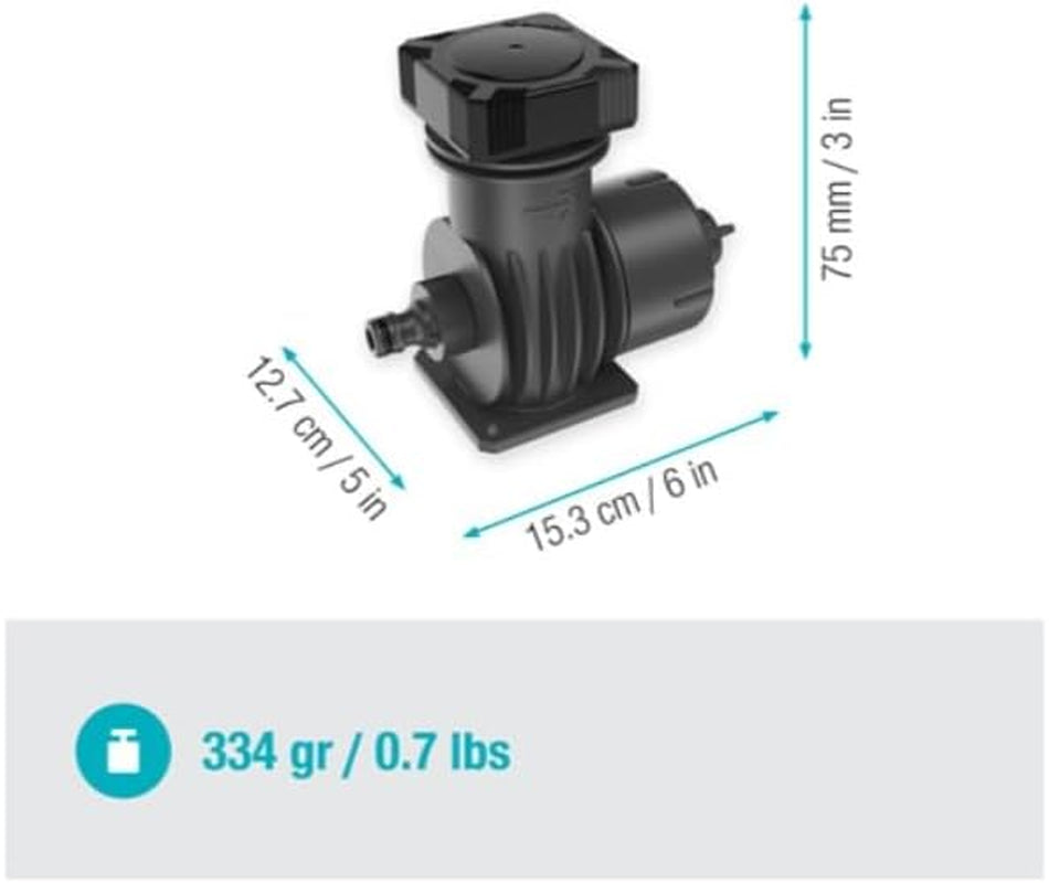 Vandingsanlæg Gardena Micro-Drip Basic Unit 2000: Basisenhed til trykreduktion, vandgennemstrømning ca. 2.000 l/t, hurtig og nem forbindelsesteknologi (1354-20)