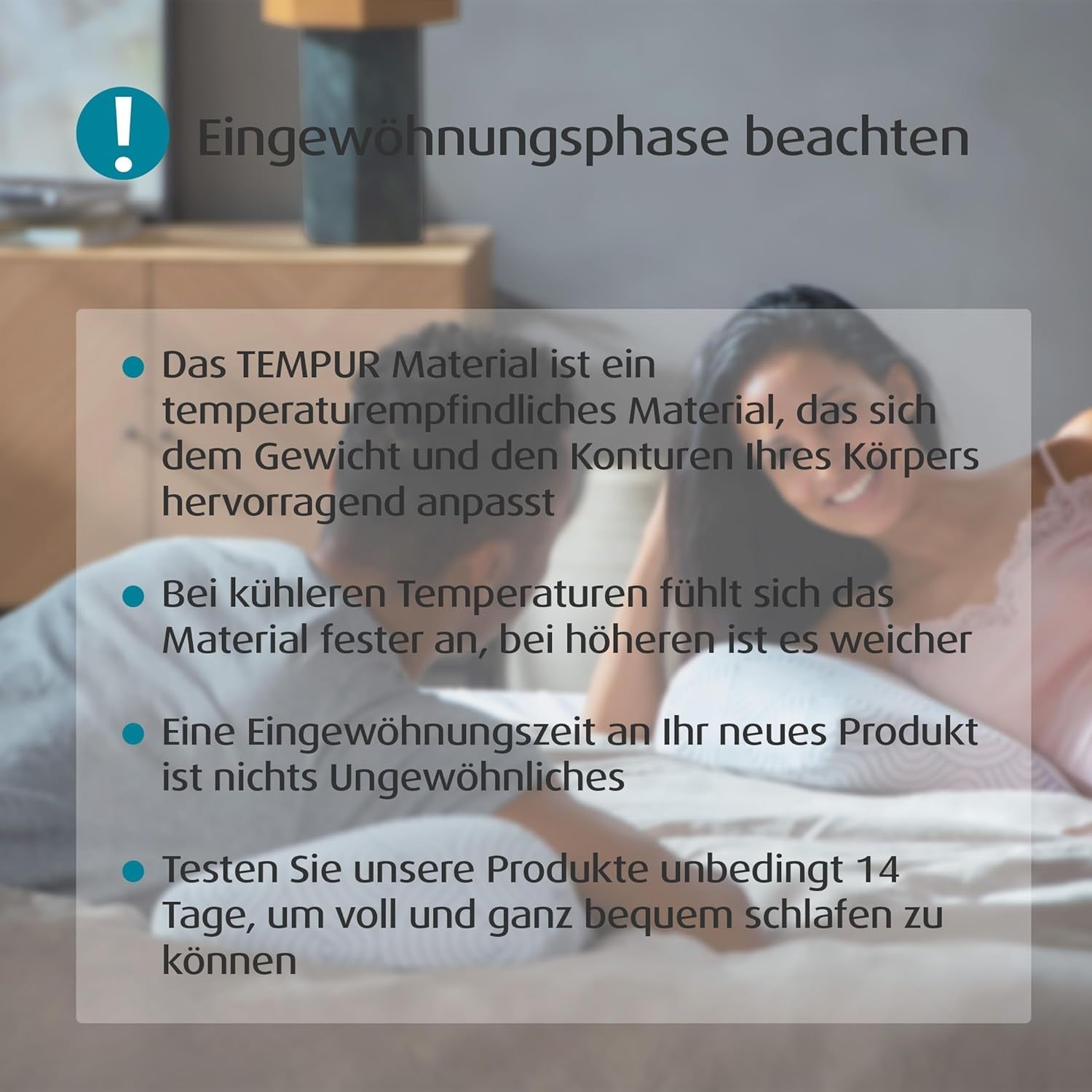 TEMPUR EASE Memory Foam Sovepude, Ergonomisk Nakkestøttepude til enhver sovestilling, Fast støtte, 50 X 31 X 10/5 cm, Hvid Naty Shop Standard Puder
