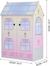 Olivias Little World Glasshouse Kids 12" dukkehus og 10 dukketilbehør 3,5" Multi Td-12518D dukkehuse Naty Shop
