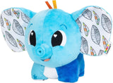 LAMAZE Elephant Puffaboo, nyfødt legetøj, sanselegetøj til baby, gave til nye forældre, udviklingslegetøj til 3 måneder drenge og piger, L27467 Babylegetøj Naty Shop Modern
