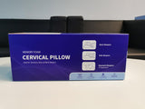 Nakkesmertepude, Ergonomisk ortopædisk Nakkepude, Side Back Abdominal Memory Foam Pude, Anti Snorken Pude til Mænd Kvinder (62 * 34,5 * 12/8CM) Cervikal Ortopædiske Puder Naty Shop