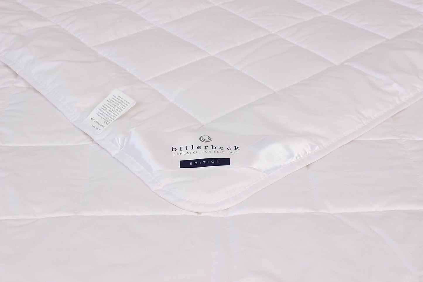 Billerbeck Jasmin Superlight quilt - sommerdyne - 155 X 220 Cm - bomuldsdyne, kølende quilt - 90% viskose (bambus) 10% polyester (airsoft), hvid Dyner og dyner Naty Shop