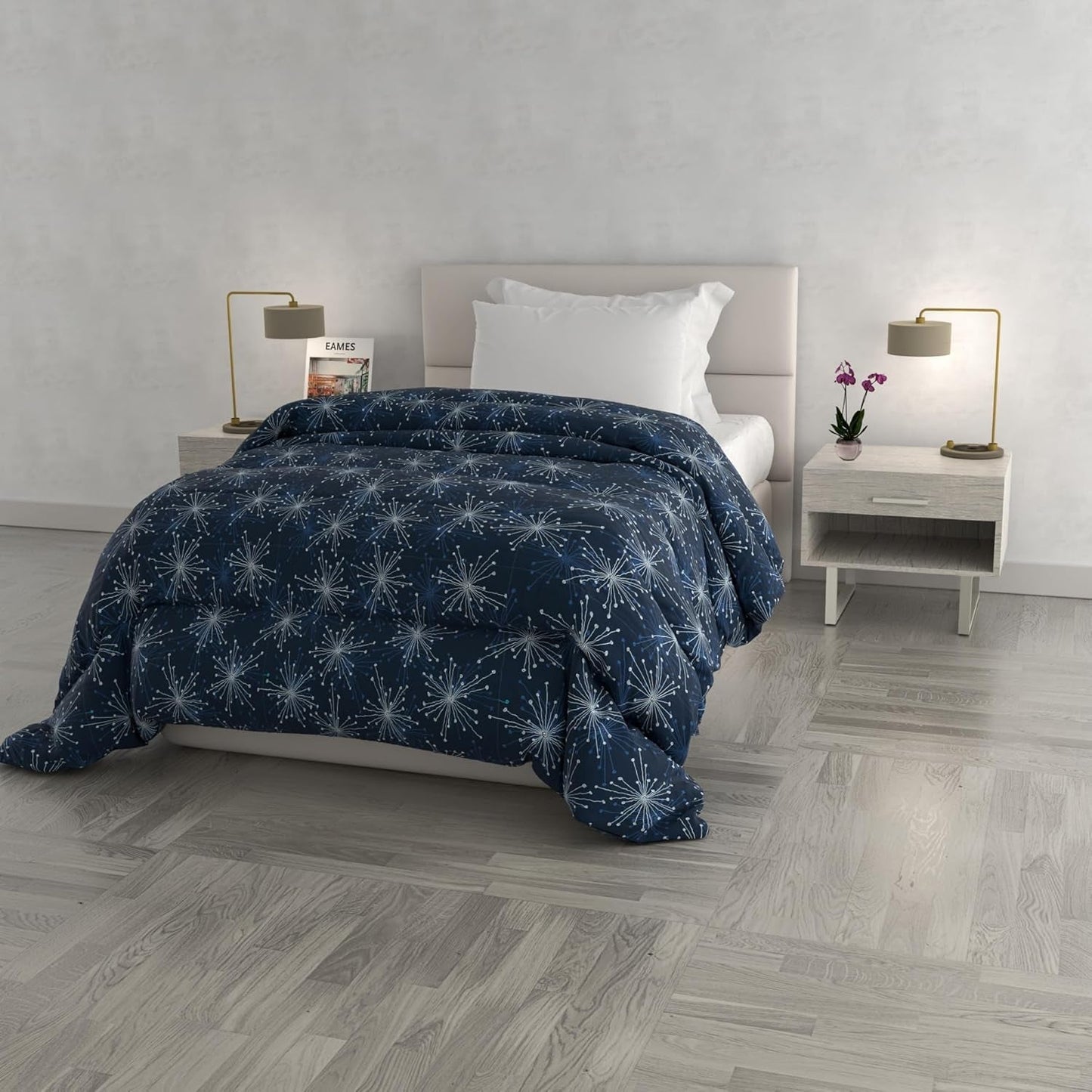 Moderigtigt vinterdyne, Firenze, 260X260Cm Dyner og dyner Naty Shop Fireworks 170X260Cm