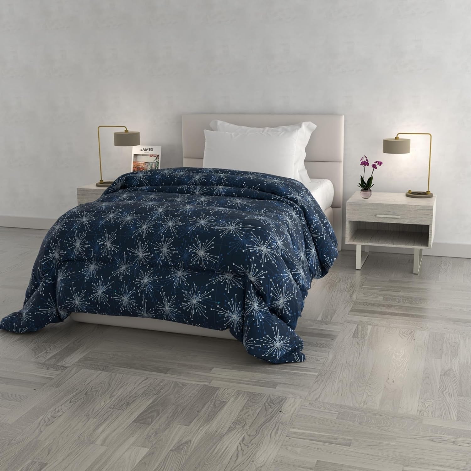 Moderigtigt vinterdyne, Firenze, 260X260Cm Dyner og dyner Naty Shop Fireworks 170X260Cm