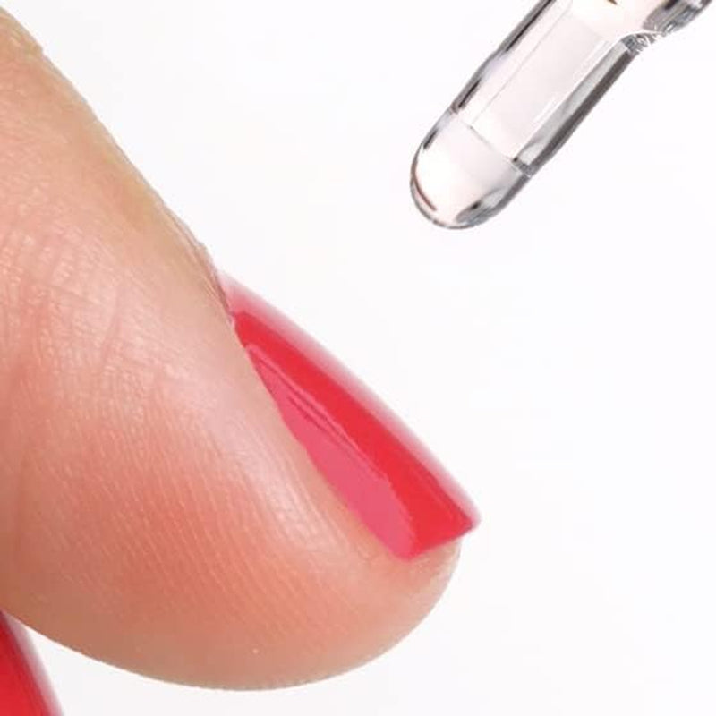 LALILL Nail Cuticle Oil 75Ml - Himbeere Nagelpflegeöl - Nagelöl Pflege Für Nägel Nagelhaut - SPA Maniküre Naildesign Hände - Vegansk - With Pipette