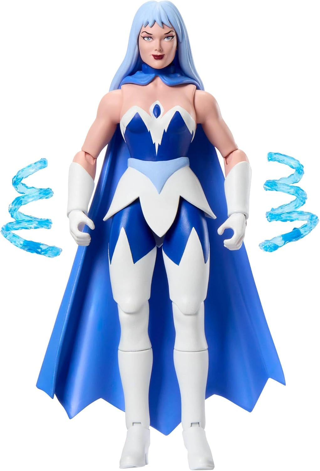Masters of the Universe Origins Action Figure Cartoon Collection Frosta, ca. 14 cm høj, fra 1980'ernes tv-serie, magtens prinsesse med iskraft, detaljeret design og kappe, JBM87 Actionfigurer Naty Shop