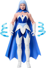 Masters of the Universe Origins Action Figure Cartoon Collection Frosta, ca. 14 cm høj, fra 1980'ernes tv-serie, magtens prinsesse med iskraft, detaljeret design og kappe, JBM87 Actionfigurer Naty Shop