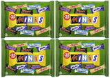 Miniblandet chokoladepakke, chokolade, 35 minichokoladesnacks (Mars, Snickers, Bounty, Twix, Mælkevejen) som slik, chokoladegave, slikæske (710 g)