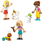 LEGO Friends Dyretilbehør Butik Lad som om Legesæt Pædagogisk legetøj til 6-årige piger 3 minifigurer og 3 dyrefigurer Kat Hund Kanin Gaveidé til børn 42650 Byggesæt Besuche den LEGO-Store