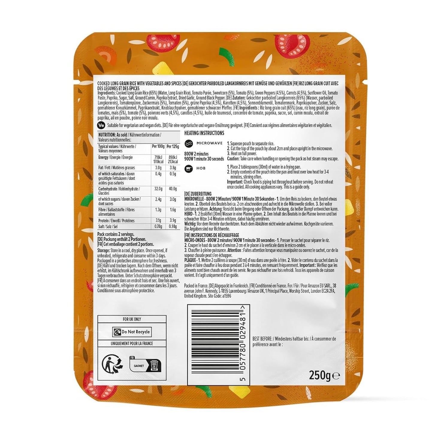 Mexicansk ris fra Amazon, 250g