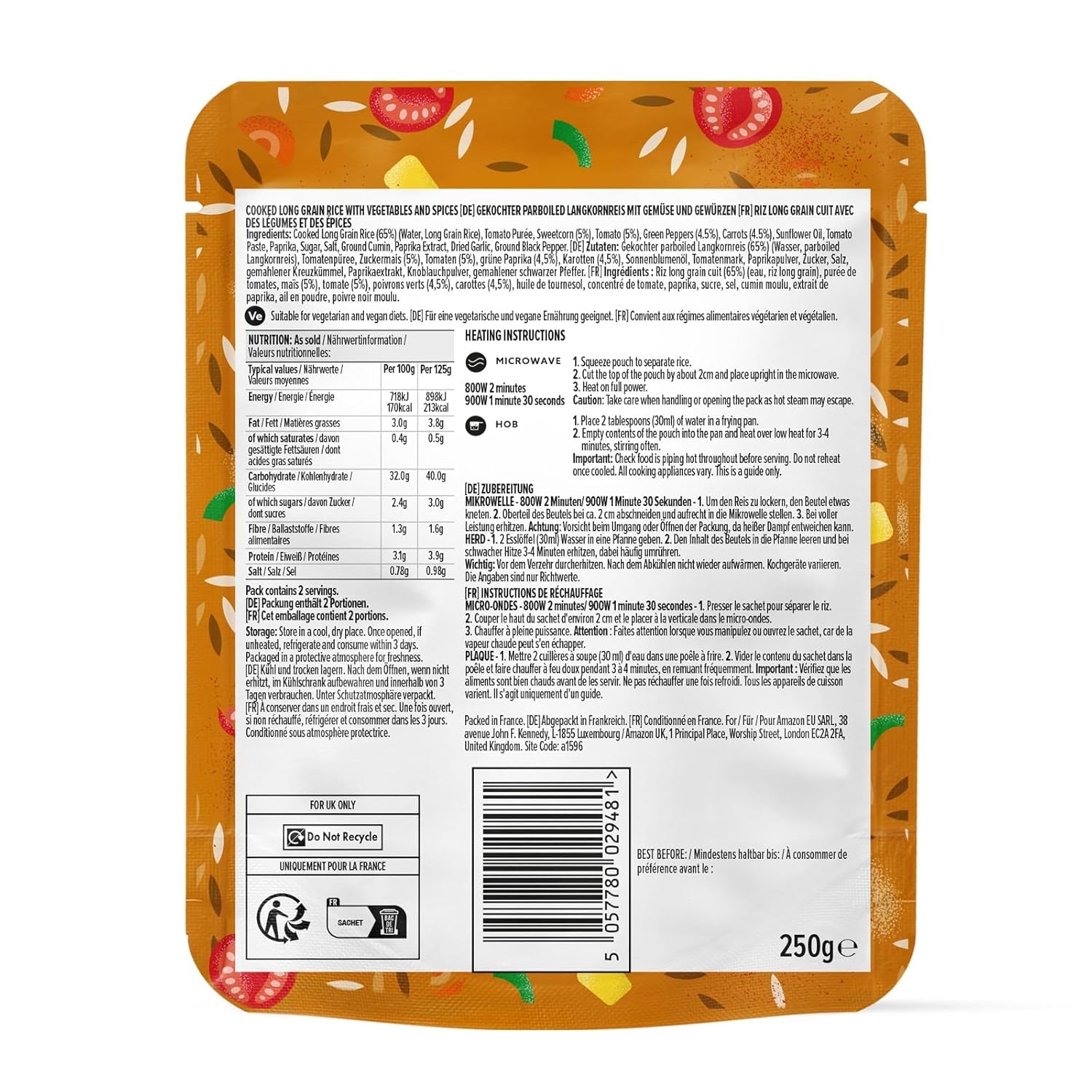 Mexicansk ris fra Amazon, 250g