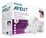 Dobbelt elektrisk brystpumpe Philips Avent SCF334/02 Tilbehør Mad og amning Bebe Naty Shop