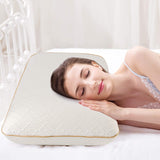 Fityou Memory Foam Pude Nakkestøttepude Ergonomisk Sovepude Kølepude Dobbeltsidet design Vaskbart pudebetræk (67,5X40X13Cm) Cervikale ortopædiske puder Naty Shop Rose Gold 67,5X40X13Cm