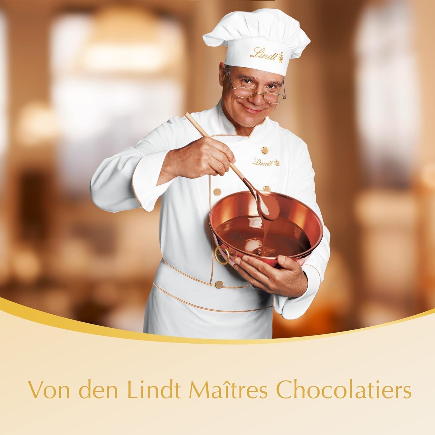 Lindt hvide chokoladekugler LINDOR | 137g pose | Ca. 10 hvide chokoladekugler med smelte-i-mund-fyld | Gave af chokolade | Chokolade gave
