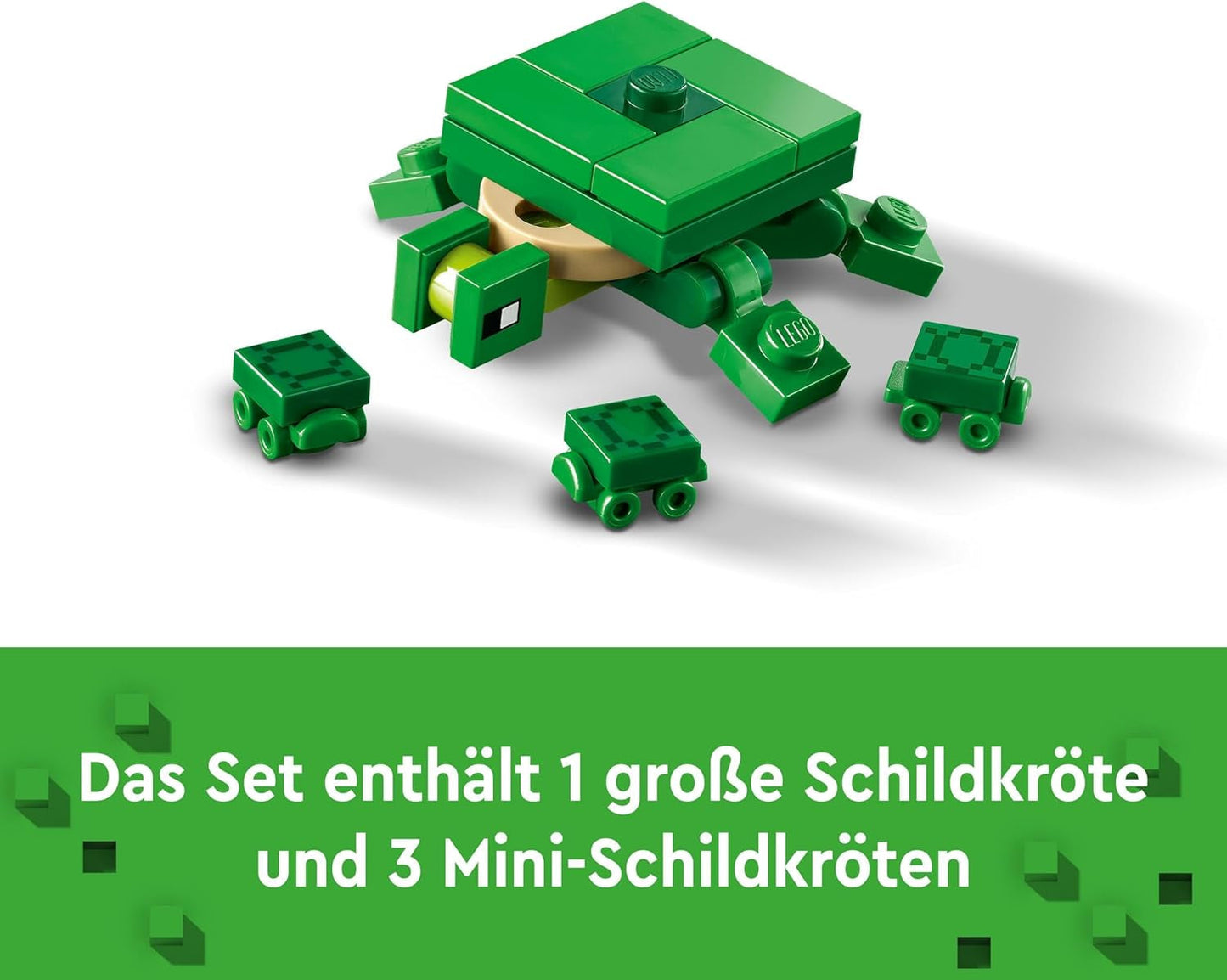 LEGO Minecraft The Turtle Beach House Legetøjshus med tilbehør til piger og drenge fra 8 år, sæt med dyr og figurer fra videospillet, gave til gamere 21254 Byggesæt Besuche den LEGO-Store