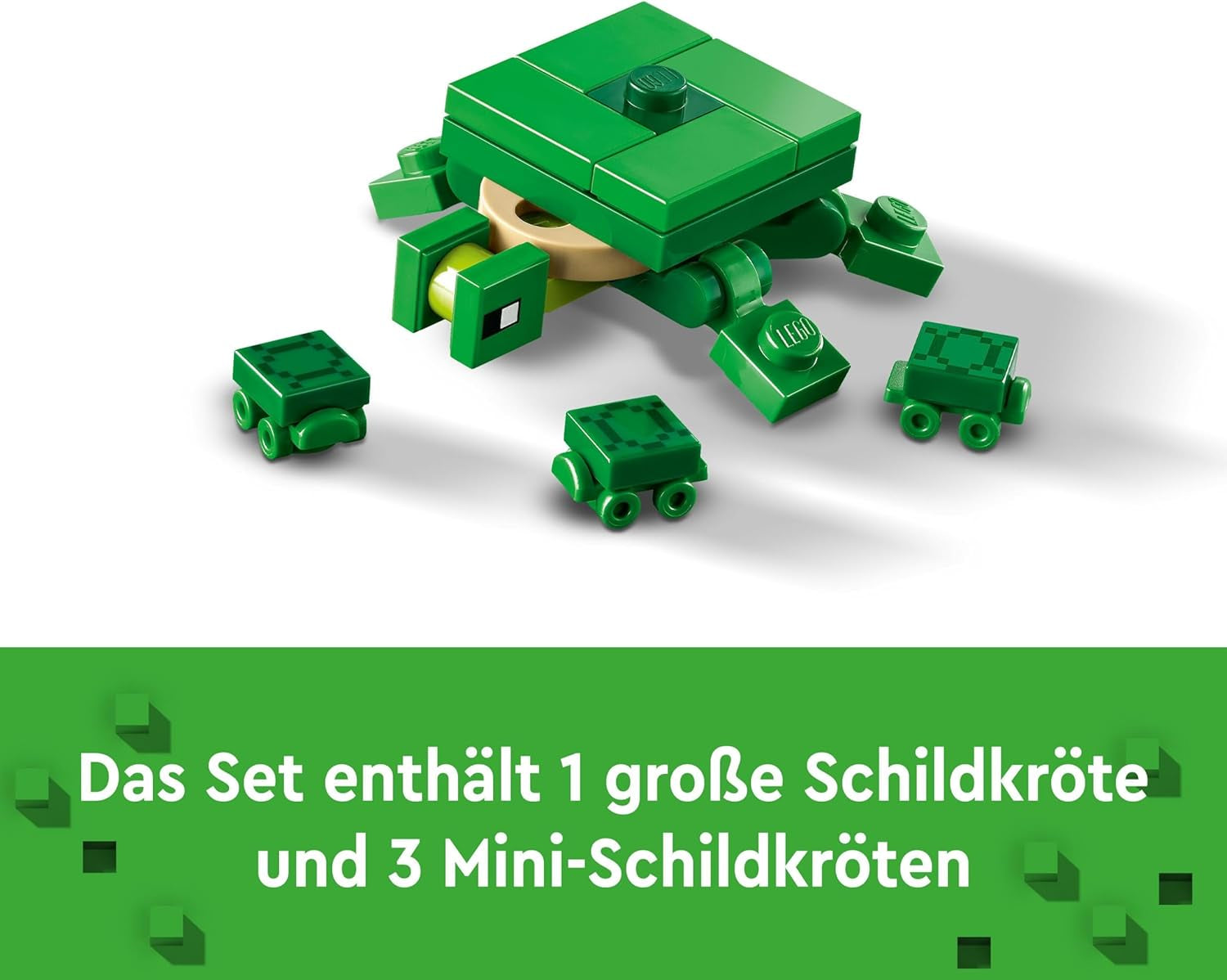 LEGO Minecraft The Turtle Beach House Legetøjshus med tilbehør til piger og drenge fra 8 år, sæt med dyr og figurer fra videospillet, gave til gamere 21254 Byggesæt Besuche den LEGO-Store