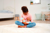 Nyfødt baby lille elefant vinyldukke med fodrings- og drikkefunktion, flaske og sut, 30 cm, 2 år gamle dukker Naty Shop
