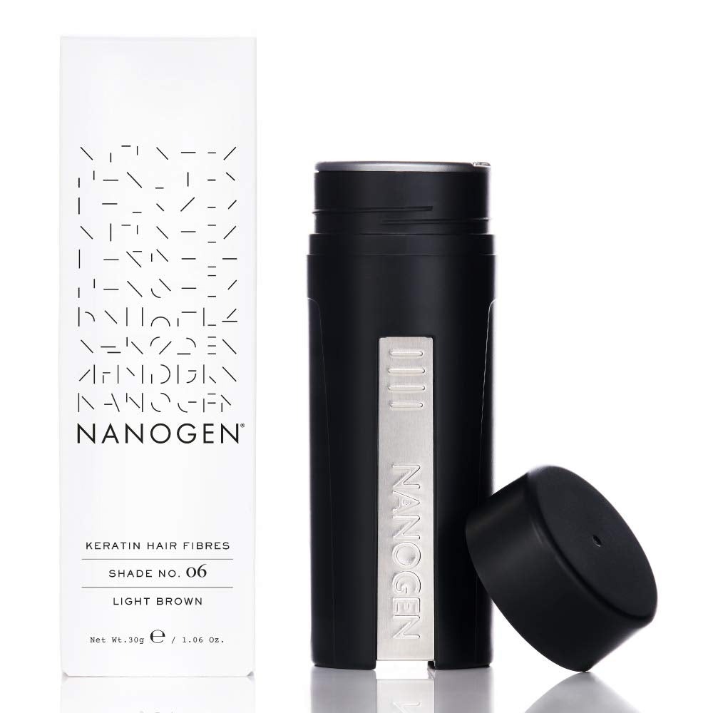 Hårfortykkelsesfibre Kanel 30G Hårpleje Naty Shop Lysebrun 30G