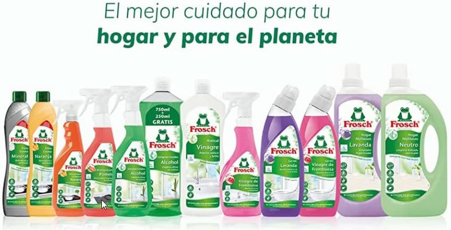 Væske til at skylle hænder, affedte og beskytte huden, dermatologisk testet, 10 x 750 ml Naty Shop