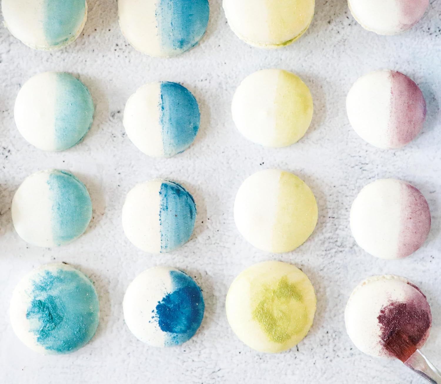 Scrapcooking - Limegrøn madfarve - Spiselig glitterpulver til overflader - Til kager, småkager, makroner, chokolade og fudge - Limegrøn - 4087