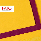 , Papirservietter til engangsbrug, ideelle til afslappede frokoster og buffeter, pakke med 50 servietter, størrelse 33X33, 4-fold, 2-lags, gult, 100 % rent cellulosepapir, Fsc-certificeret