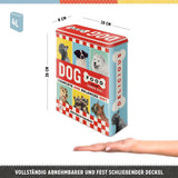 Nostalgic-Art Retro opbevaringsboks XL, 4 l, Hundemad - gaveidé til hundeejere, opbevaringsboks til tørfoder, vintage design Madopbevaringsbokse Naty Shop