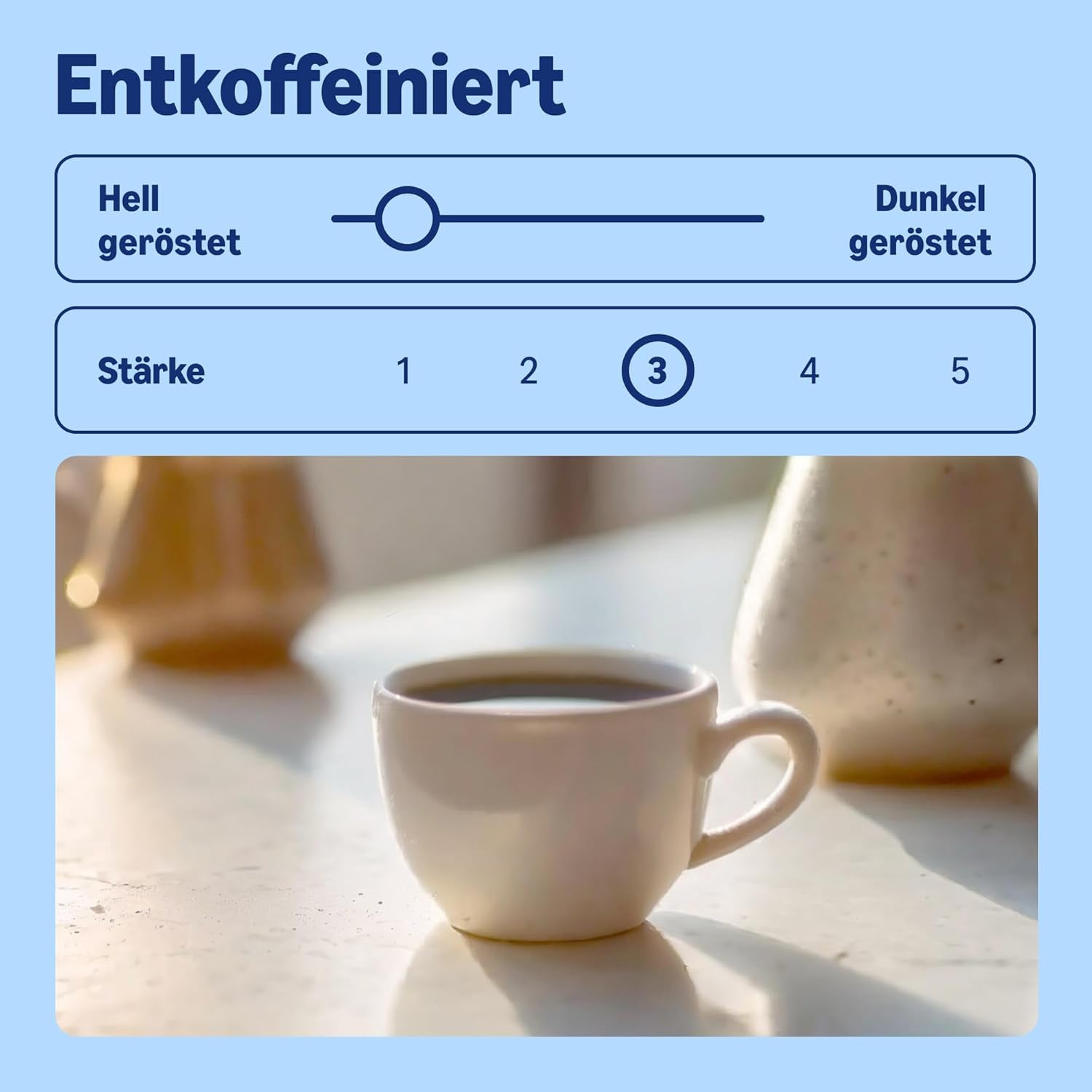 af Amazon Kaffeebohnen, entkoffeiniert, Lichte Röstung, 2 kg (2 Packungen mit 1 kg), Rainforest Alliance zertifiziert